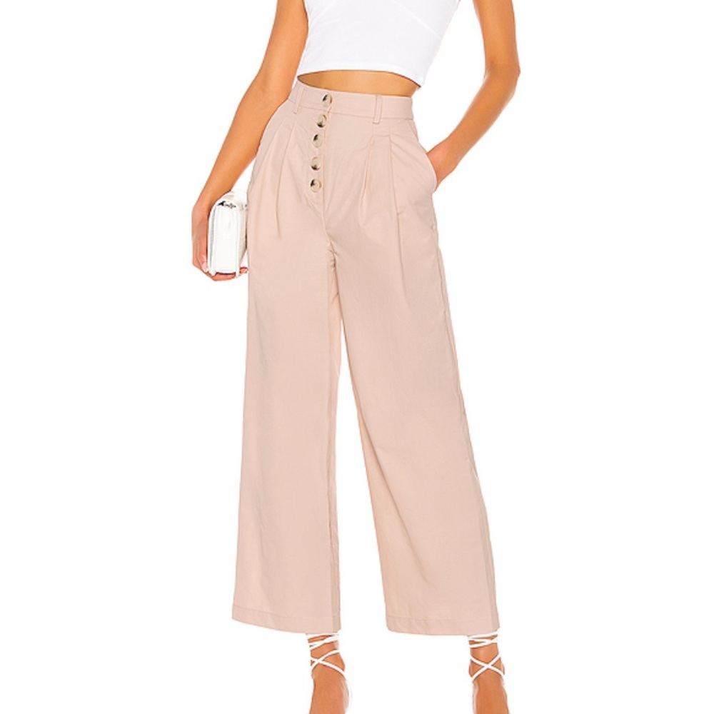Revolve l’academie the Delphine blush parachute pants